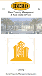 Mobile Screenshot of iberopropertymgmt.com